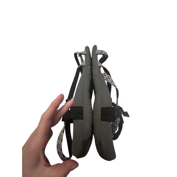 Vionic Women's Adjustable Strap Sandals Black & Grey Sz 9 - Picture 7 of 7